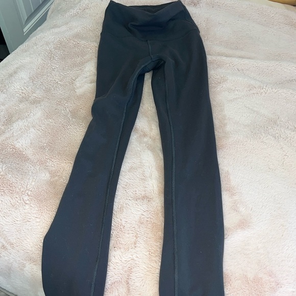 Lululemon high rise align leggings, dark grey, size 0, mildly worn - Picture 1 of 5